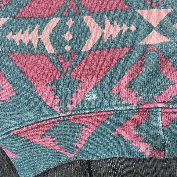 Vintage‎ 90s Nuovo Sweater Womens Small Mock Neck Southwest Native Aztec READ - Picture 9 of 9